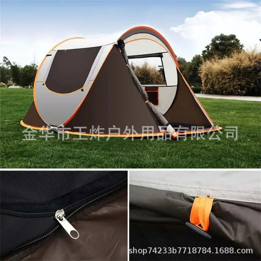 Fully Automatic Hand Throw Quick Open Tent Indoor Children's Tent Camping Windproof Rainproof Sunproof Tent
