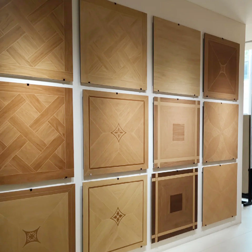 ENF&B Certified Luxury Versailles Palace Style Solid Oak Art Parquet Engineered Wood Flooring Waterproof Living Room Park