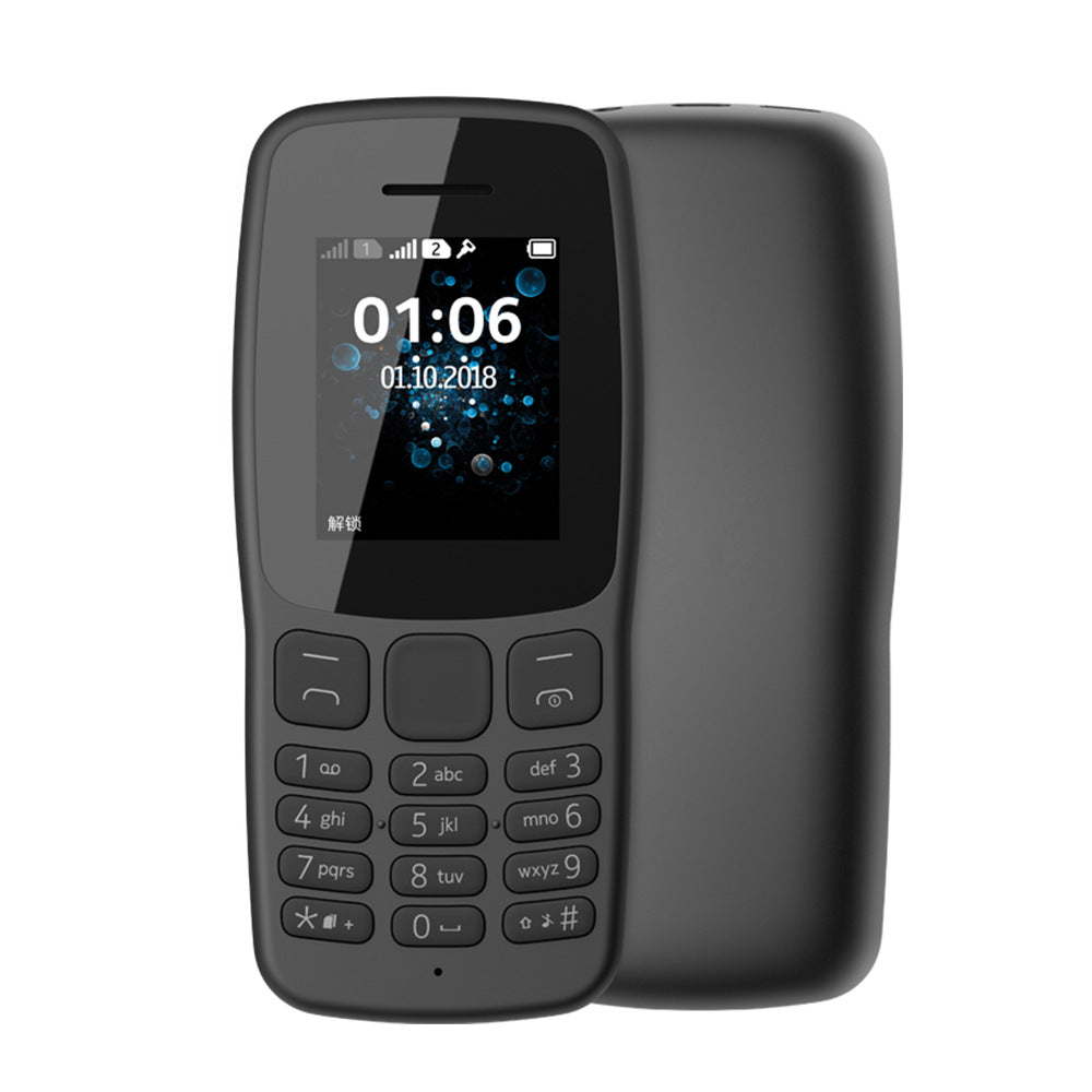 Hot-selling Elderly Phone106Wholesale of Loud Elderly Phones with Straight Buttons and Basic Functions