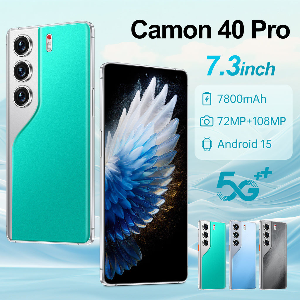 Camon 40 Pro New7.3Inch incell Screen16+1T Android smartphone fast charger all-in-one device