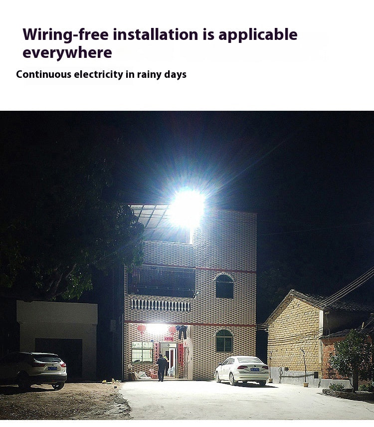 100W-300W Smart Super Bright Outdoor Waterproof Garden Light Split Solar Flood Light for Yard Lighting