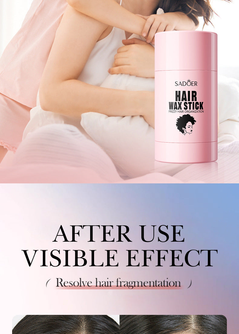Fine Hair Styling Stick30g SADOER Styling Liquid for Taming Messy Hair Cross-Border Wholesale