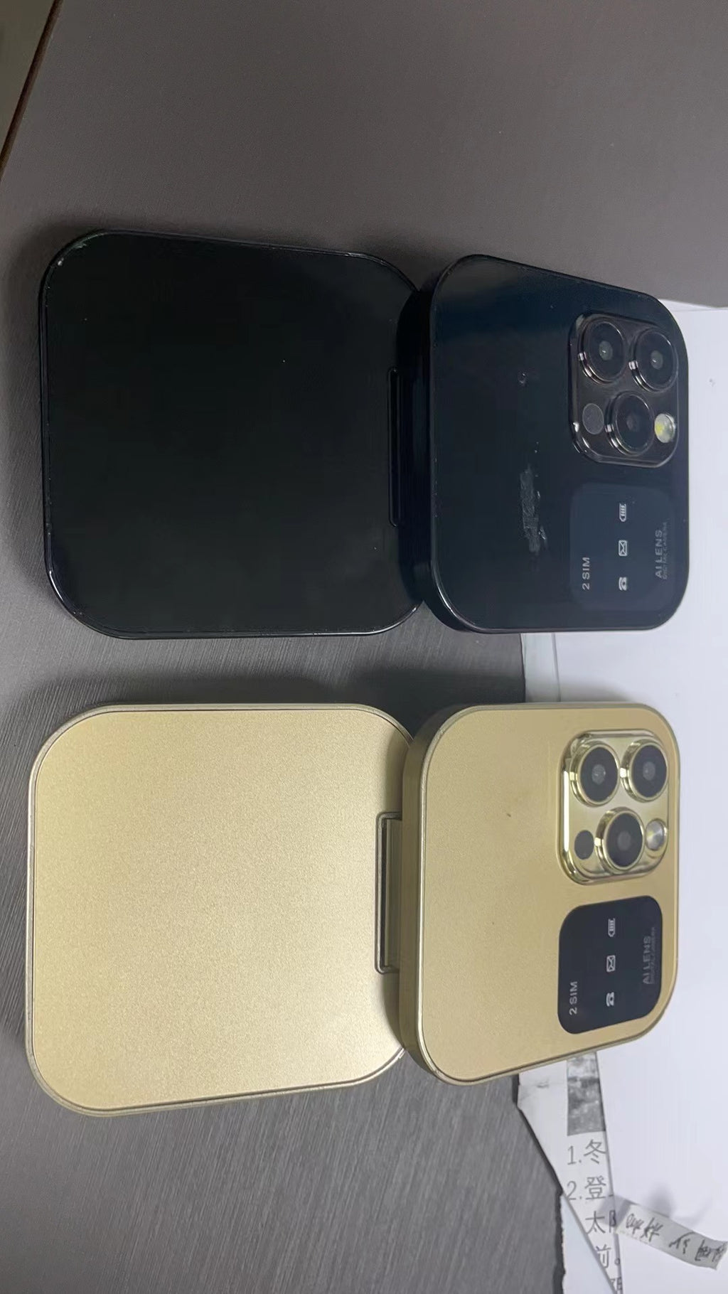 New Mobile Phone i16 pro Dual SIM Non-Smartphone Flip Phone Button Elderly Phone Student Small Phone