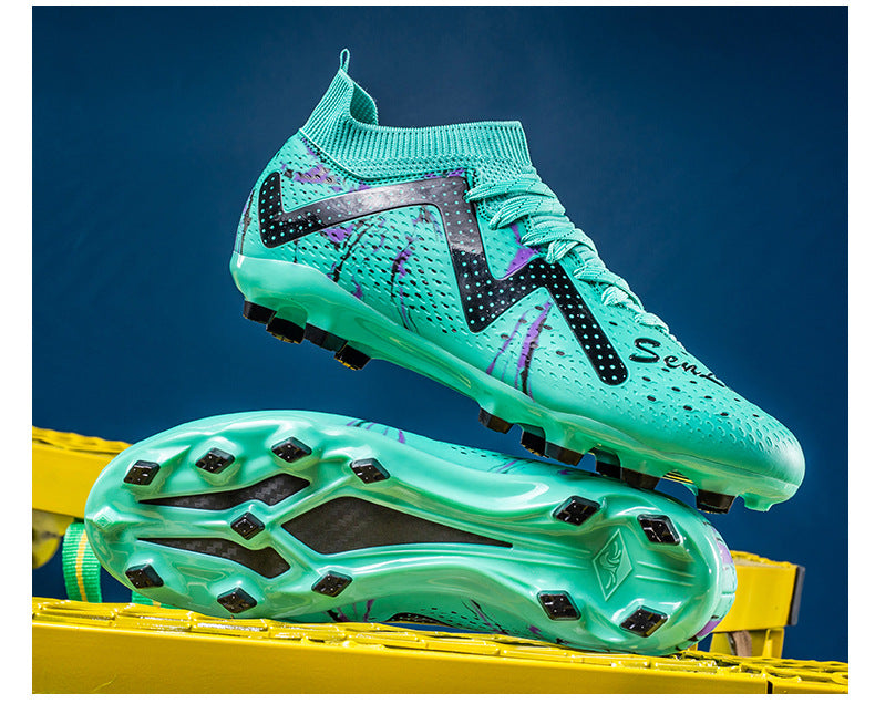 Men's Soccer Shoes Children's Cleats tf Professional training shoes for adult students, wholesale soccer shoes