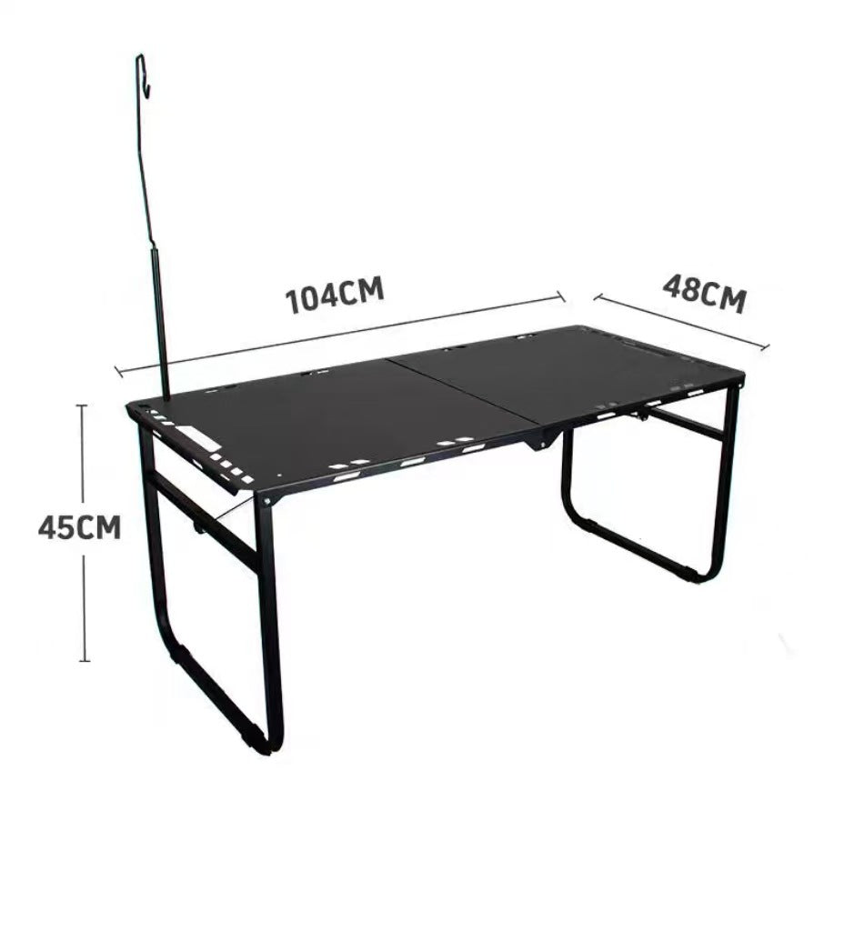 Shadow Hydraulic Tactical Table Extra Large Outdoor Semi-Automatic Folding Table IGT Multifunctional Table Camping Equipment