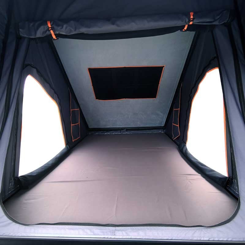 In Stock Car Roof Tent Hard Top Aluminum Alloy Triangle Thickened Rainproof Car Outdoor Camping Equipment Off-Road