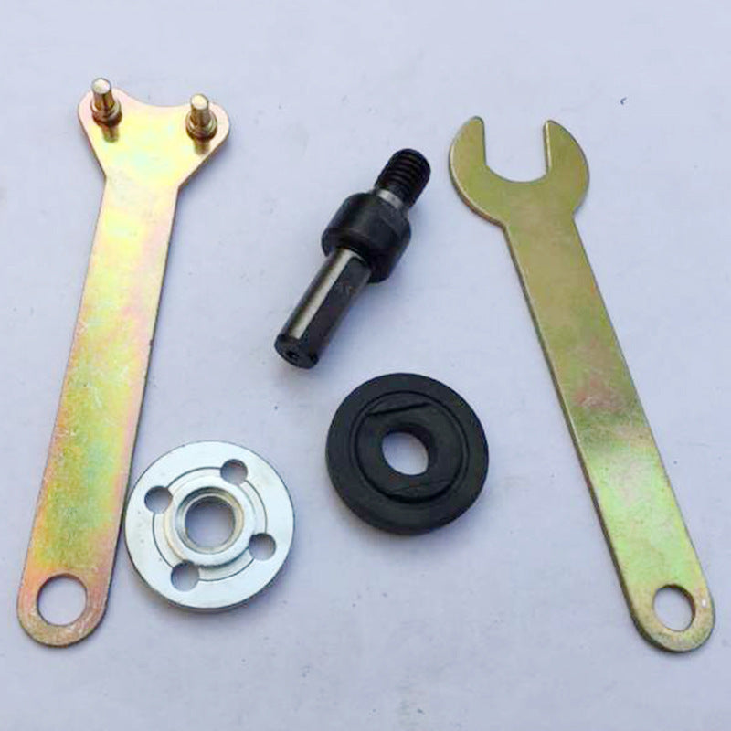 Electric Drill Conversion Head Accessories Hand Drill to Angle Grinder Conversion Kit Cutting Angle Grinder Accessories Set Connecting Rod Converter