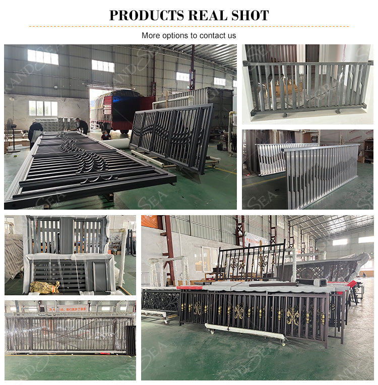 Foshan Factory Best Quality Iron Balcony Railings Designs