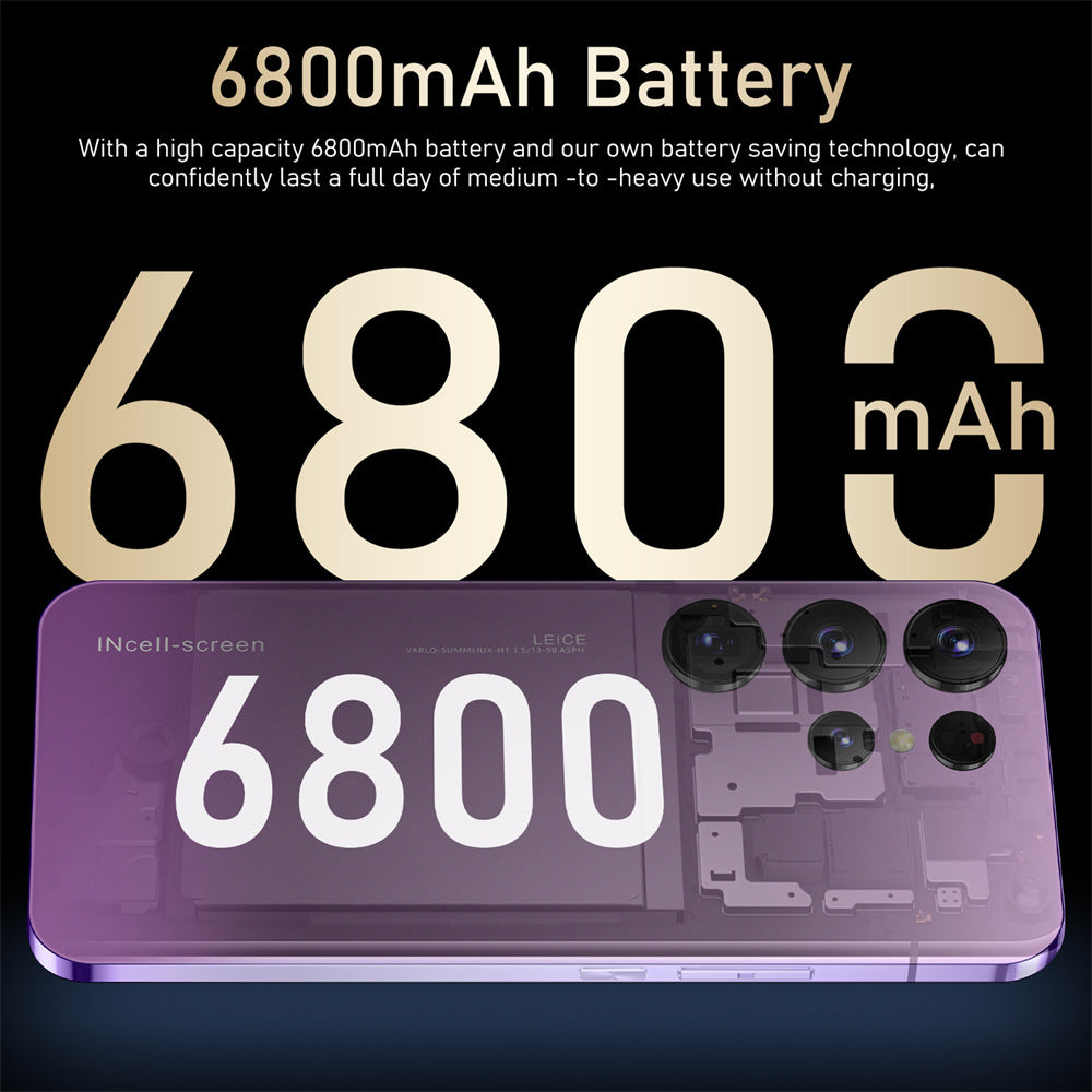 2025New Global Exclusive for Mobile Phones S23 Ultra Smartphone16+1T Digital Mobile Phone Source Factory