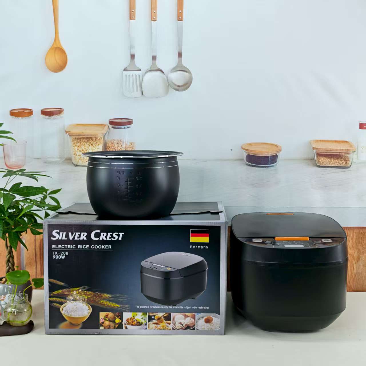 5LRicecooker English Rice Cooker5L Home Smart Reservation Factory Direct Sale Aluminum Alloy Inner Tank