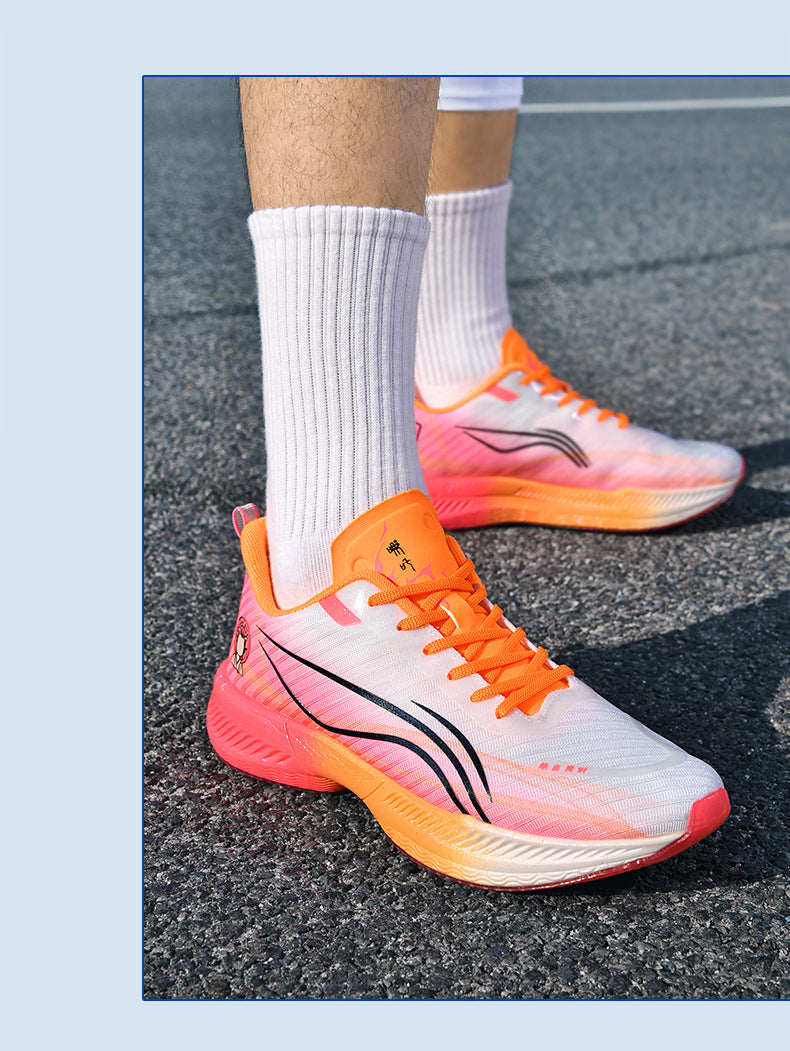 2025Autumn New Parent-Child Nezha Ao Bing Fashion Casual Sports Shoes Popcorn Carbon Plate Lightweight Comfortable Running Shoes