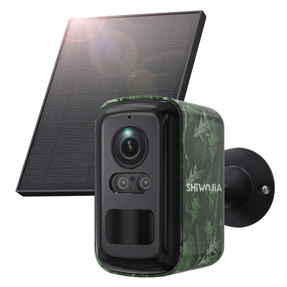 New camouflage low-power battery camera wireless full-color night vision outdoor HD4G Surveillance Camera