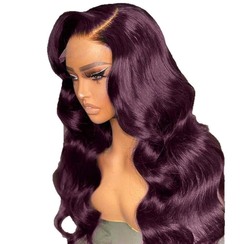 13x6 Lace Front Burgundy  Synthetic  Glueless Wig wholesale