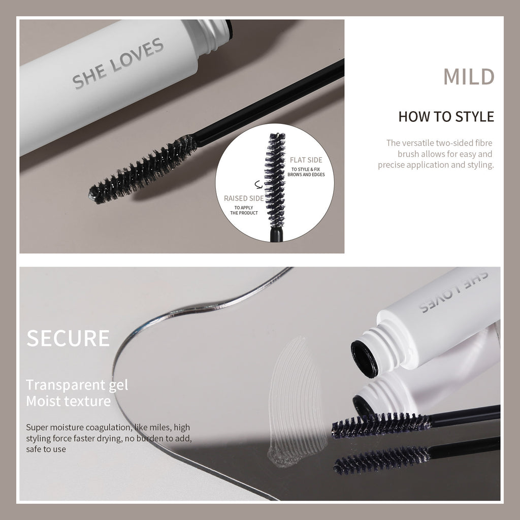 Eyebrow Hair Styling Stick brows & hair styling Silicone-free Alcohol Quick-Dry Long-Lasting Setting