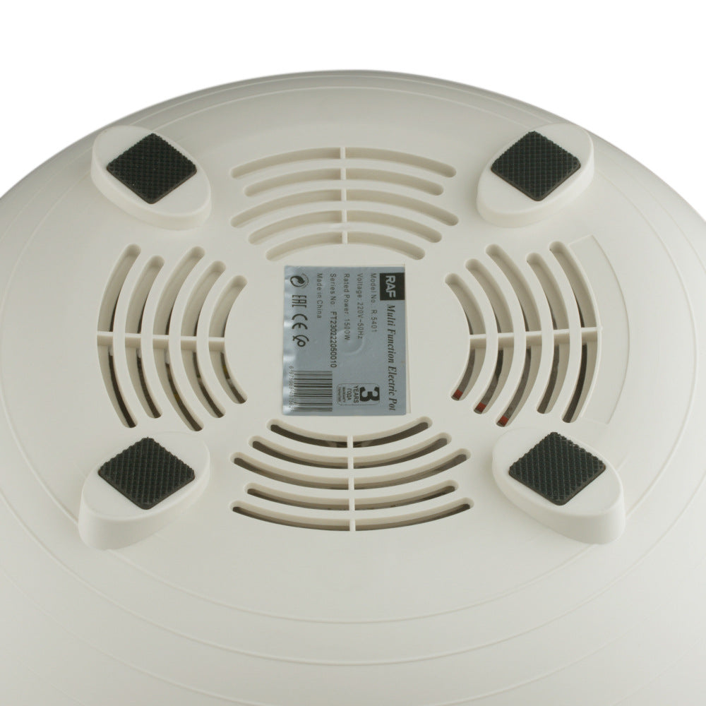 RAF European Standard Multifunctional Electric Frying Pan Household All-in-One Non-Stick Frying Pan Hot Pot Electric Cooking Pot Steamer