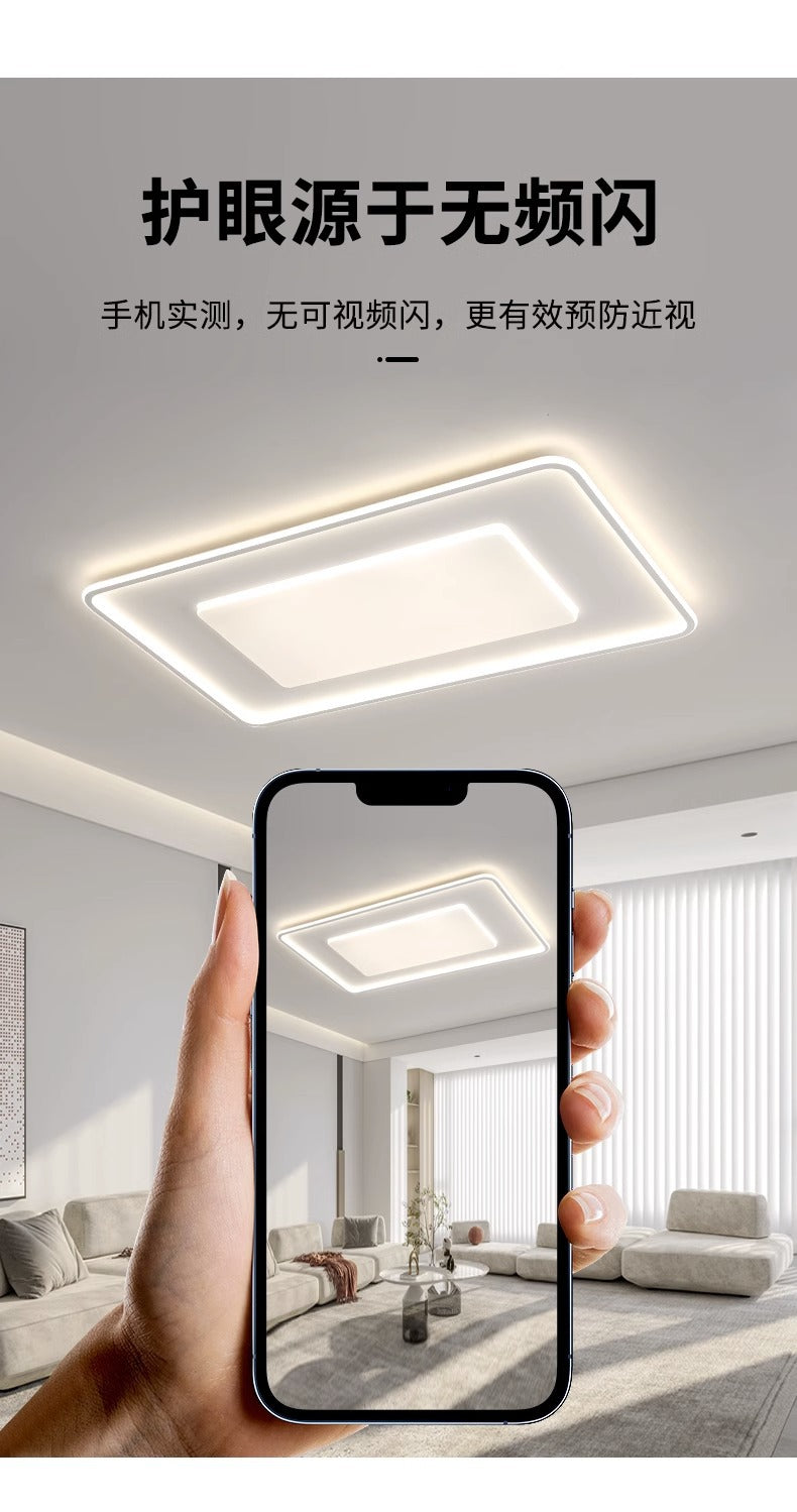 Living Room Ceiling Lamp Zhongshan Guzhen Full Spectrum New Bedroom Modern Simple Cozy Romantic led Package Set