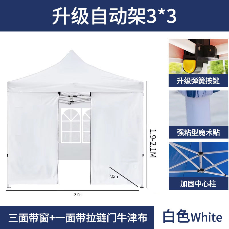 Custom  Fabric Tent Outdoor Camping Exhibition Promotion Tent Foreign Trade Folding Tent Wholesale