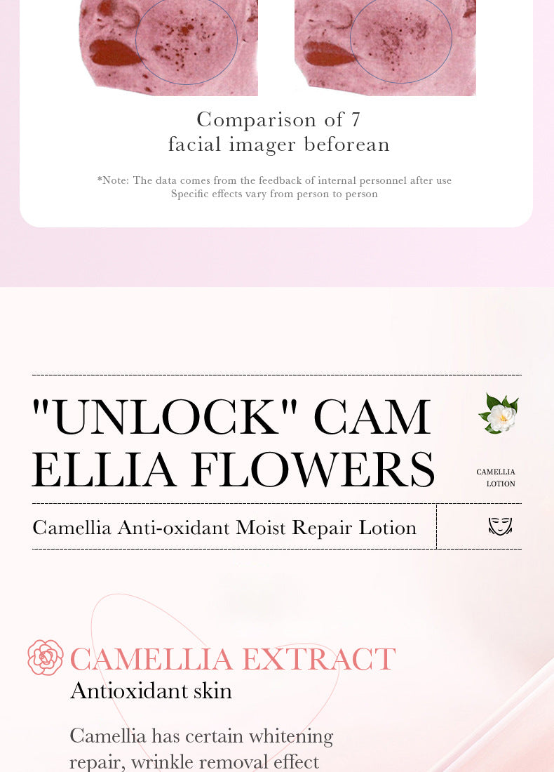 Camellia Lotion100ml BIOAOUA Moisturizing and Hydrating Body Lotion Cross-Border Wholesale