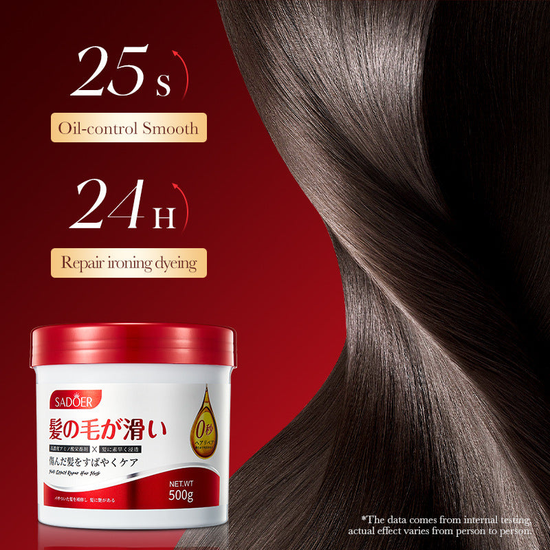 Full English Nourishing Hair Mask500gSADOER0Repair Smooth Moisturizing Nutritional Hair Conditioner Wholesale