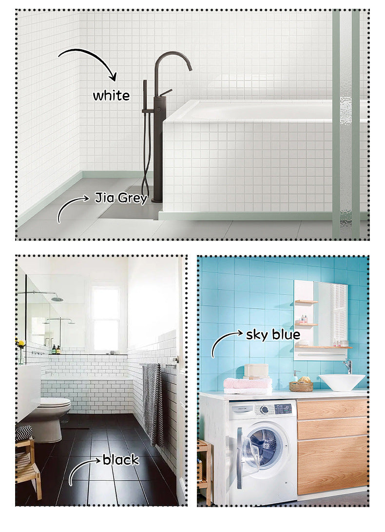 Water-based Tile Paint Bathroom Renovation Color Change Floor Coating Waterproof Wear-resistant Glass Latex Paint Mildew-proof