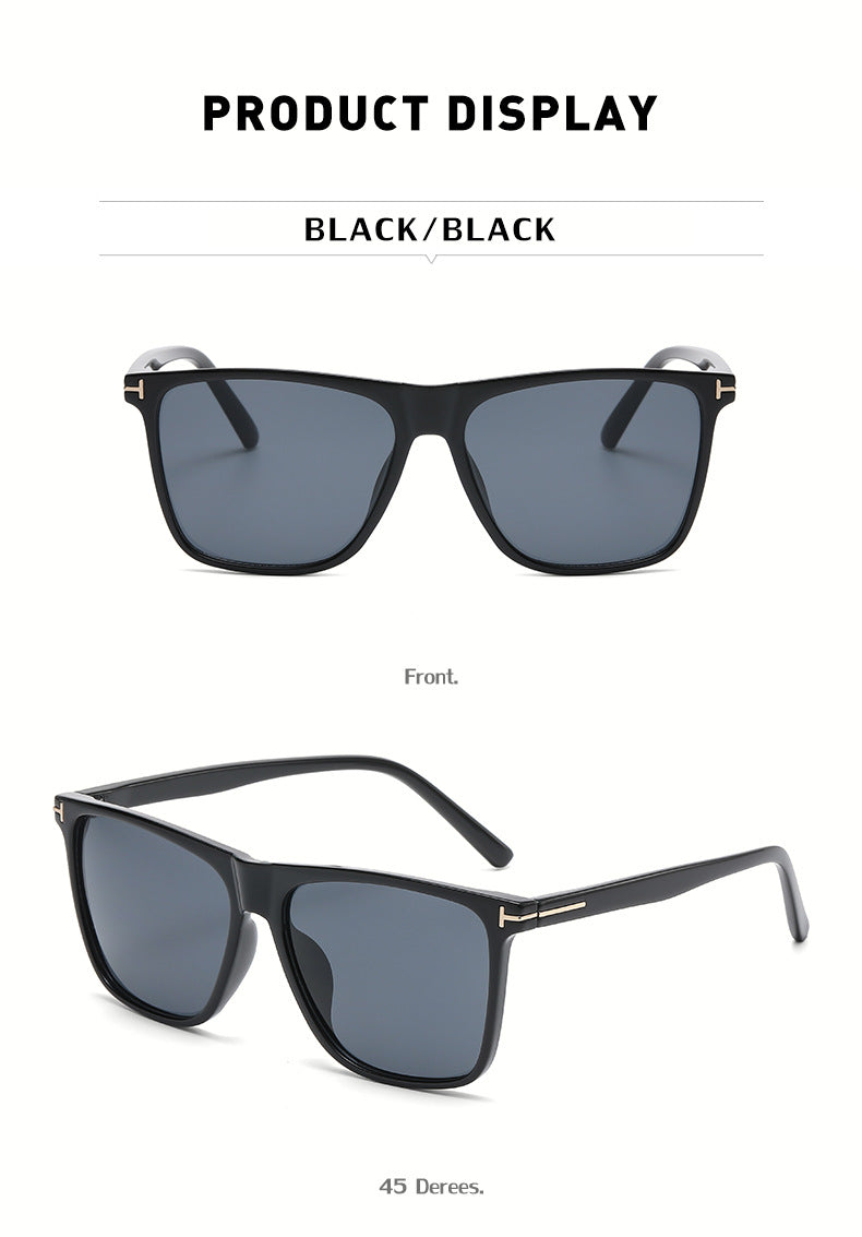 2025New style square frame sunglasses for women with a high-end feel ins Fashionable Men's Sunglasses with UV Protection sunglasses