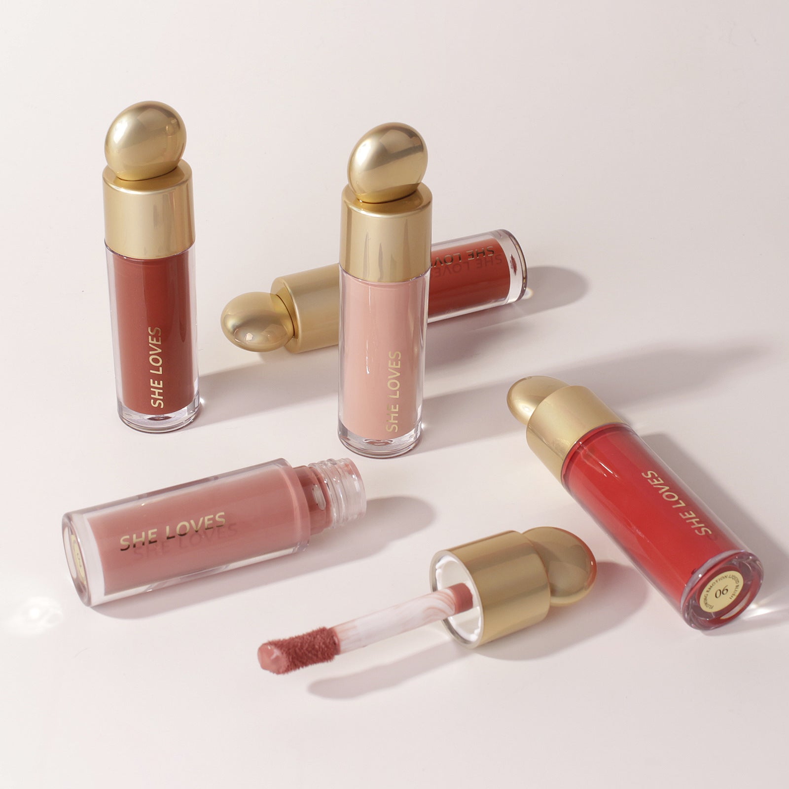 Makeup sheloves Liquid Blush Multi-Color Matte Sunburn Long-Lasting Easy to Apply Lip and Cheek Multi-Use Blush Cream