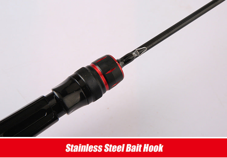 Wholesale Horse Mouth Rod Set ul Ultra-Soft Carbon Lure Rod Ultra-Light Straight Handle Solid Rod Tip Lure Fishing Rod