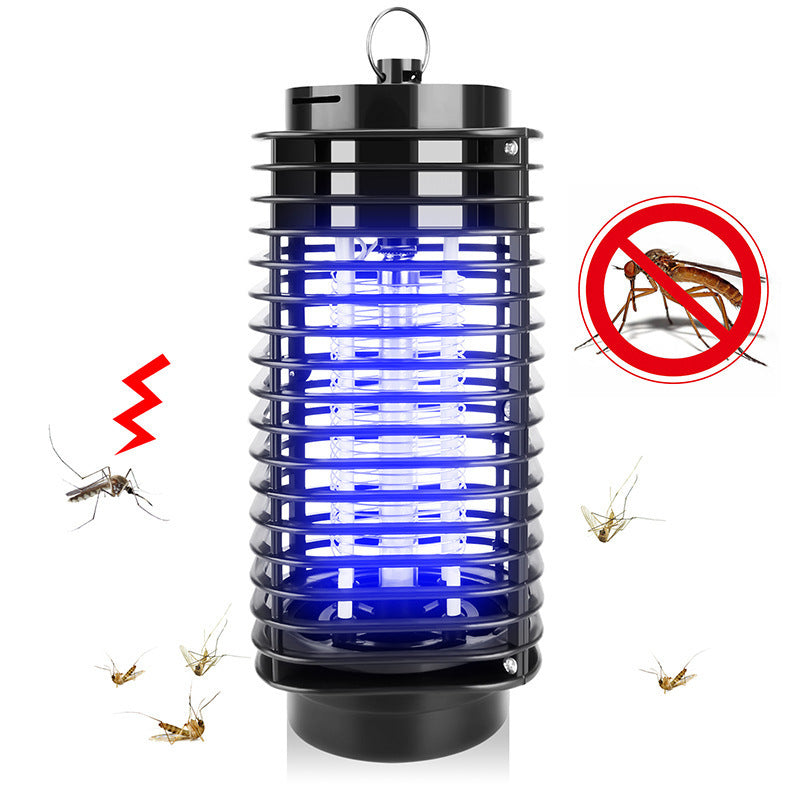 Specialized Electric Shock Photocatalyst Mosquito Killer Lamp LED Electronic Mosquito Repellent Household Black Diamond Silent Mosquito Trap Lamp