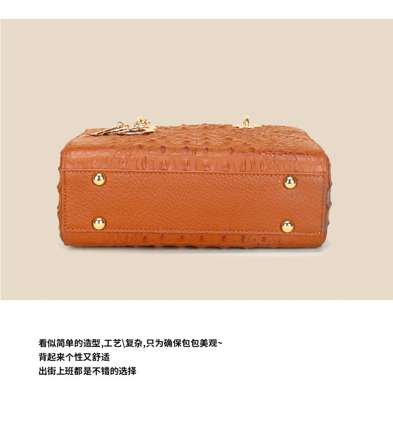 Source Factory New Fashion Classic Retro Tote Handbag Versatile Shoulder Trendy Women's Bag