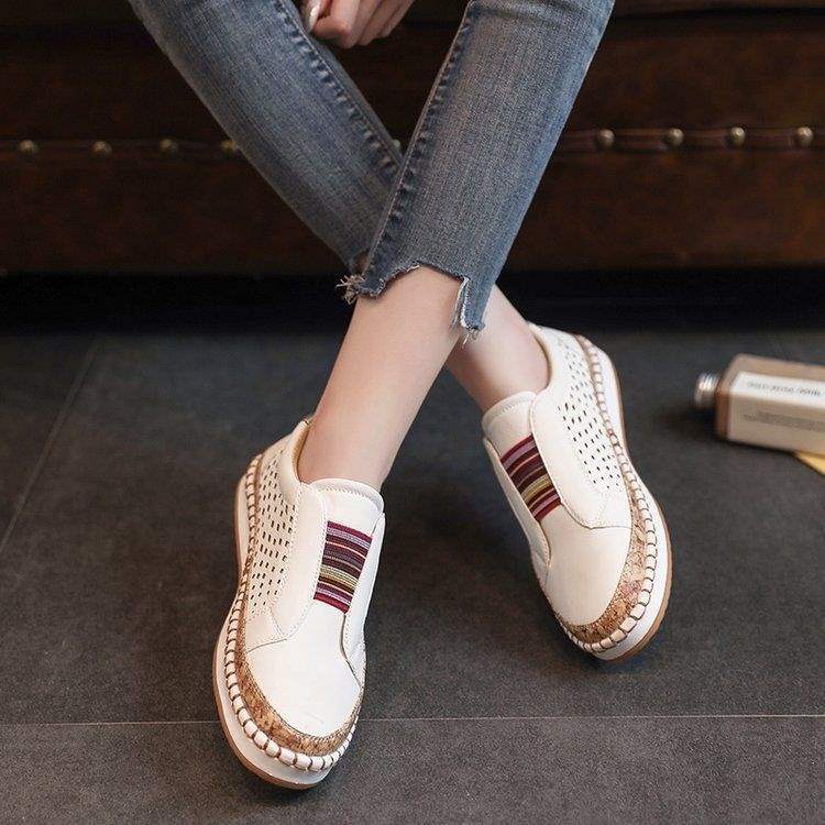 Women's Shoes2025Spring and Summer New Casual Shoes Women's Flat Shoes Women's Single Shoes Large Size Women's Shoes43
