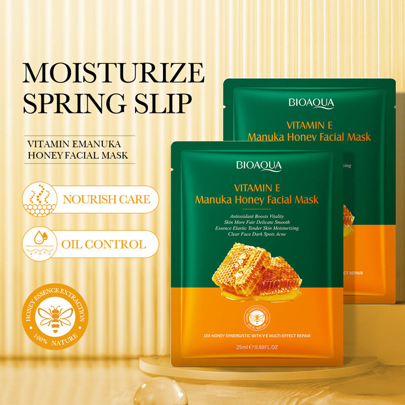 Honey Mask25g BIOAOUA Vitamin E Hydrating and Moisturizing Tablets Cross-Border Wholesale