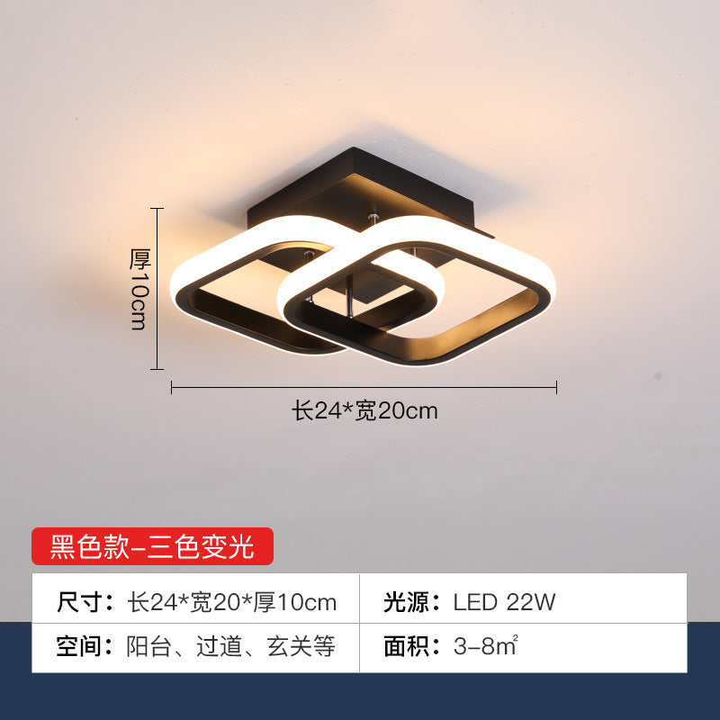 exclusive aisle lights balcony lights LED Modern Minimalist Nordic Creative Personality Cloakroom Living Room Entrance Light