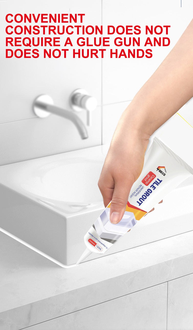 Plastic Steel Mud Kitchen Bathroom Sealant Toilet Countertop Basin Sink Edge Filling Leak Repair Glue Grouting Wall Tile Waterproof
