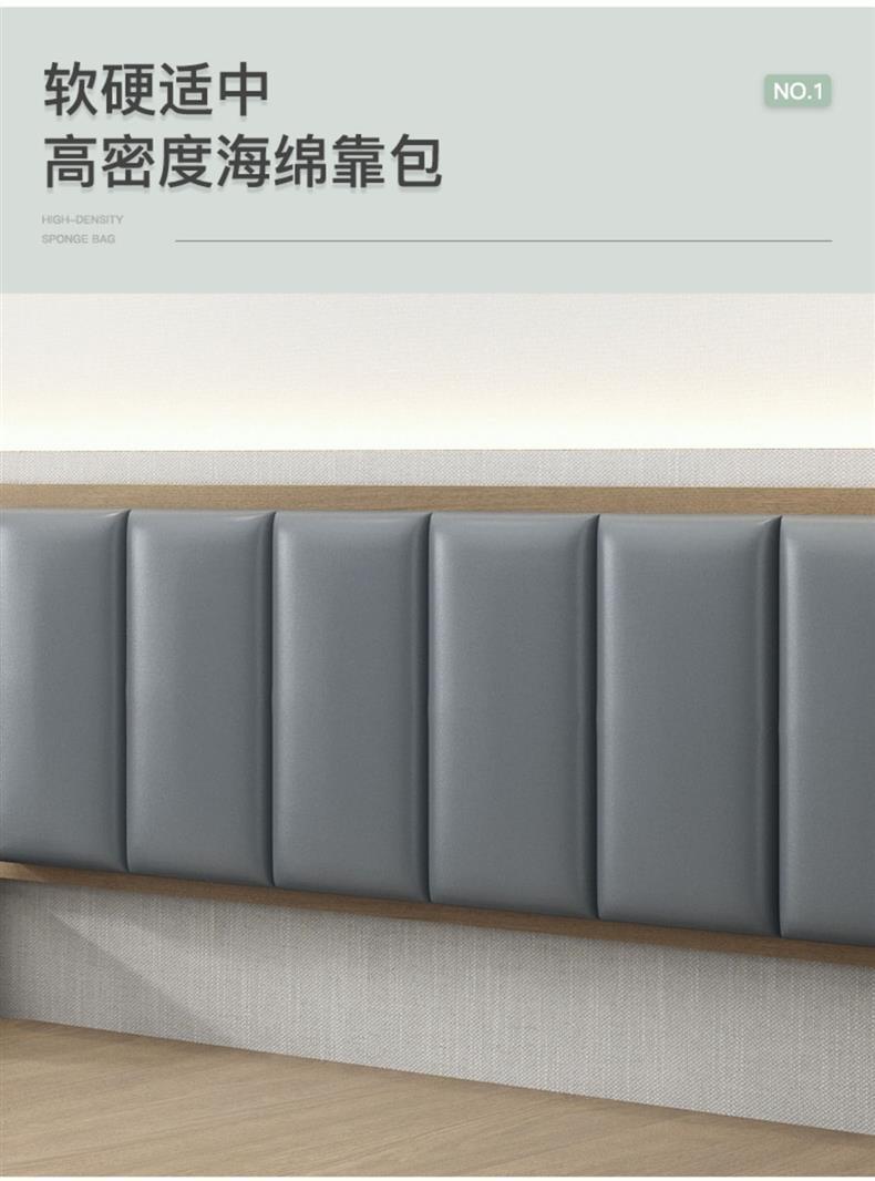 Hotel Bed Hotel Furniture Standard Room Full Set B&B Express Hotel Apartment Single and Double Bed B&B Guest Room Special Bed