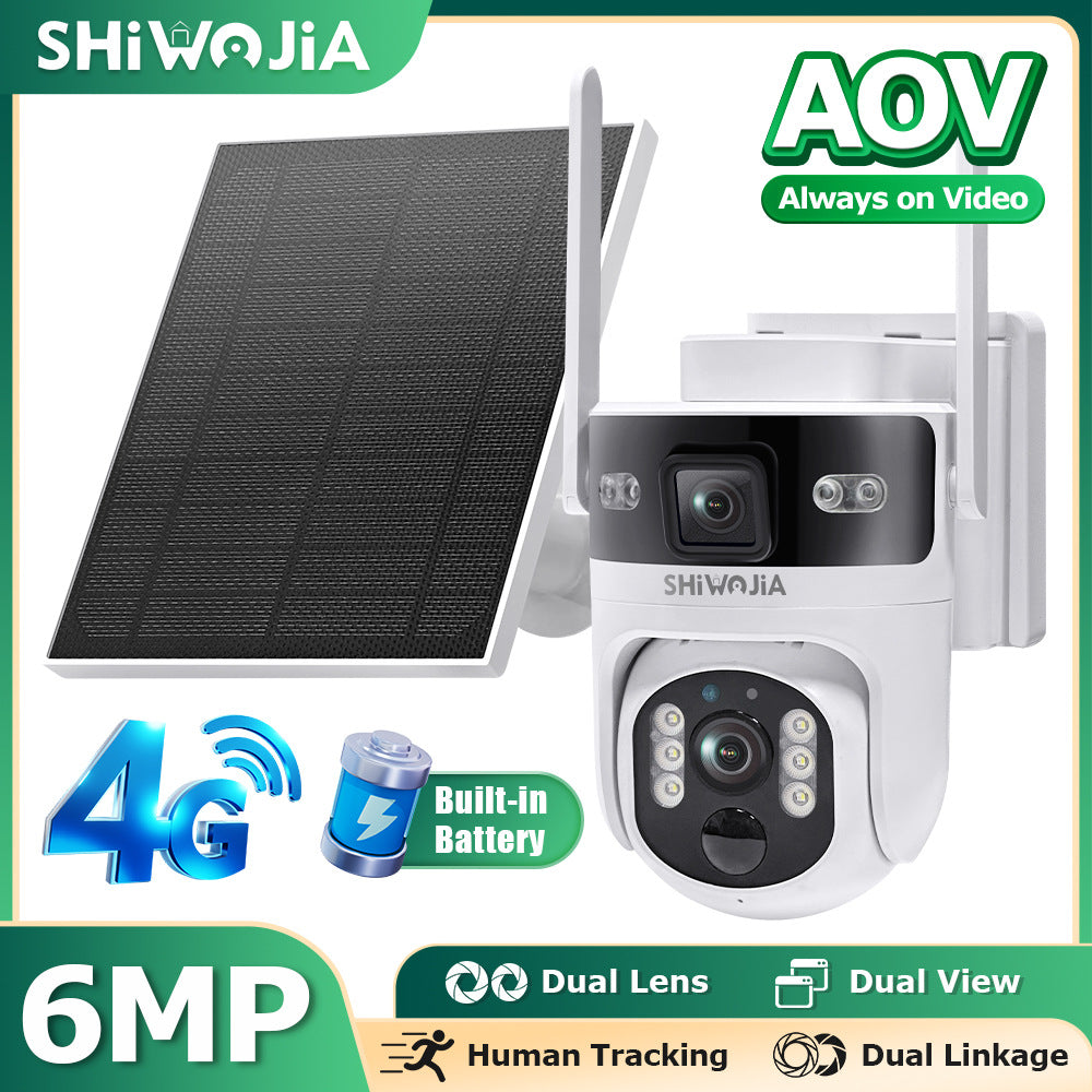 Exclusive Supply 600Wansheng Solar Low Power Consumption AOV Camera7*24Hours of Low Frame Rate Long Video Surveillance