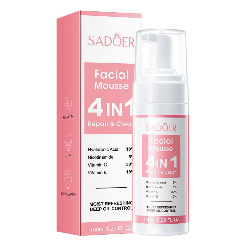 Full English Four-in-One Skincare Series SADOER Moisturizing, nourishing, and rejuvenating face cream essence liquid  wholesale