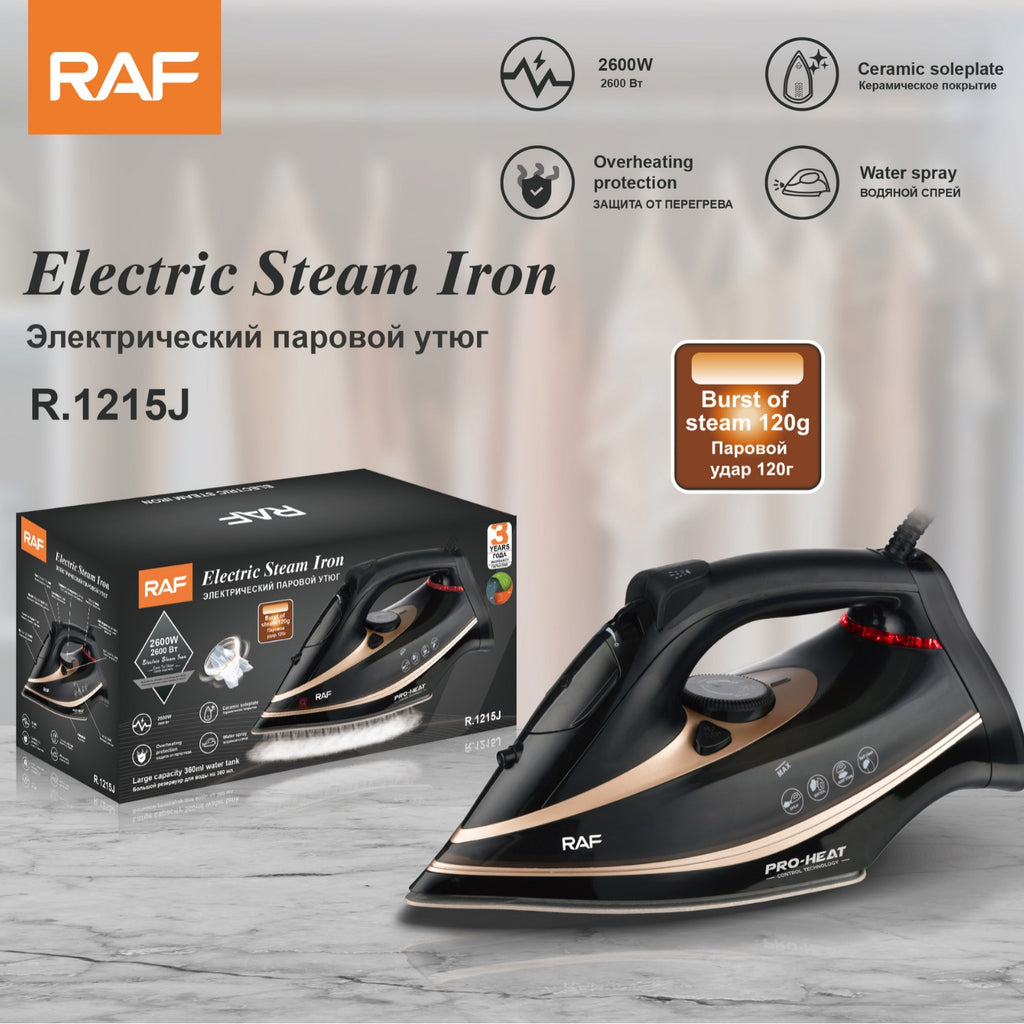 English European Standard New Ceramic Floor Electric Iron R.1215 Hot-selling Hotel Supplies Iron Electric Iron