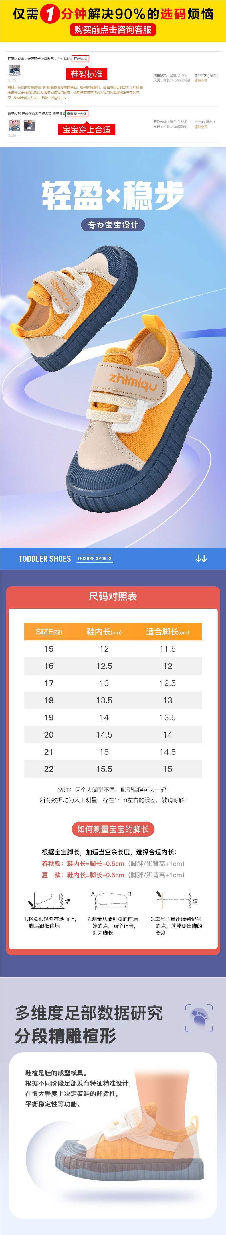 Toddler Shoes Boys Baby Shoes Spring and Autumn0One1-2Year-old baby shoes soft sole breathable infant girl shoes