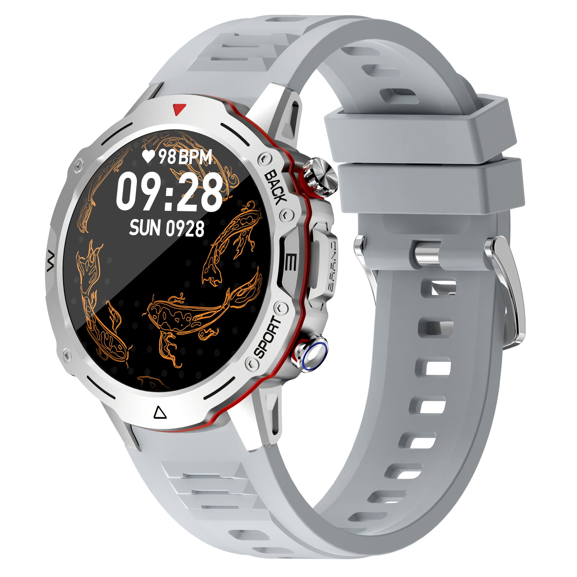 G102Smart Watch1.39inch Bluetooth Call Heart Rate Pedometer Sleep Monitoring Message Reminder Sports Waterproof Shockproof Dustproof