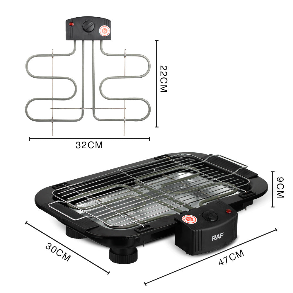 Home Electric Grill Outdoor BBQ Barbecue plate Hot-selling Gathering Electric Grill Pan Multifunctional Small Home Appliance Barbecue Grill