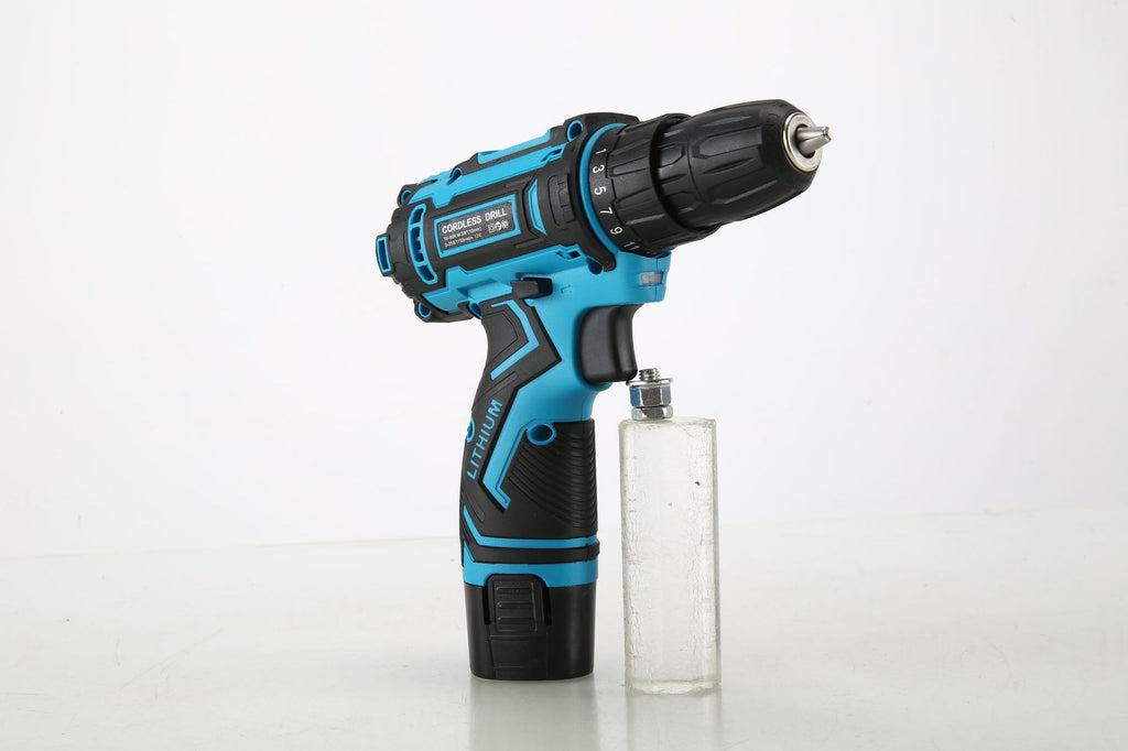 Manufacturer wholesale household rechargeable electric drill hand drill Lithium Battery Dual-Speed Pistol Drill Electric Hand Drill Cordless Lithium Drill