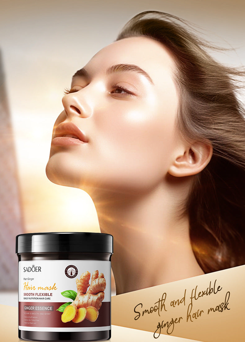 Full English Ginger Hair Mask500g SADOER Moisturizing and Smooth Hair Care  Foreign Trade Live Wholesale