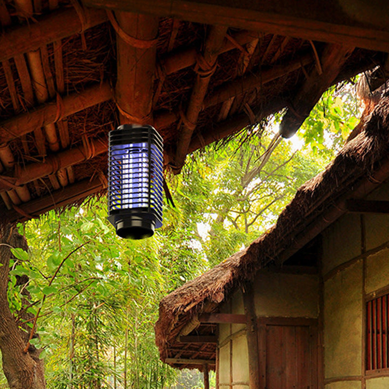 Specialized Electric Shock Photocatalyst Mosquito Killer Lamp LED Electronic Mosquito Repellent Household Black Diamond Silent Mosquito Trap Lamp