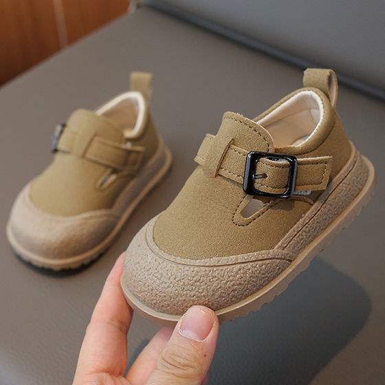 Baby boy and girl spring walking shoes for infants0One1-3Boys' Birkenstock Shoes Spring and Autumn Toddler Soft Sole Shoes
