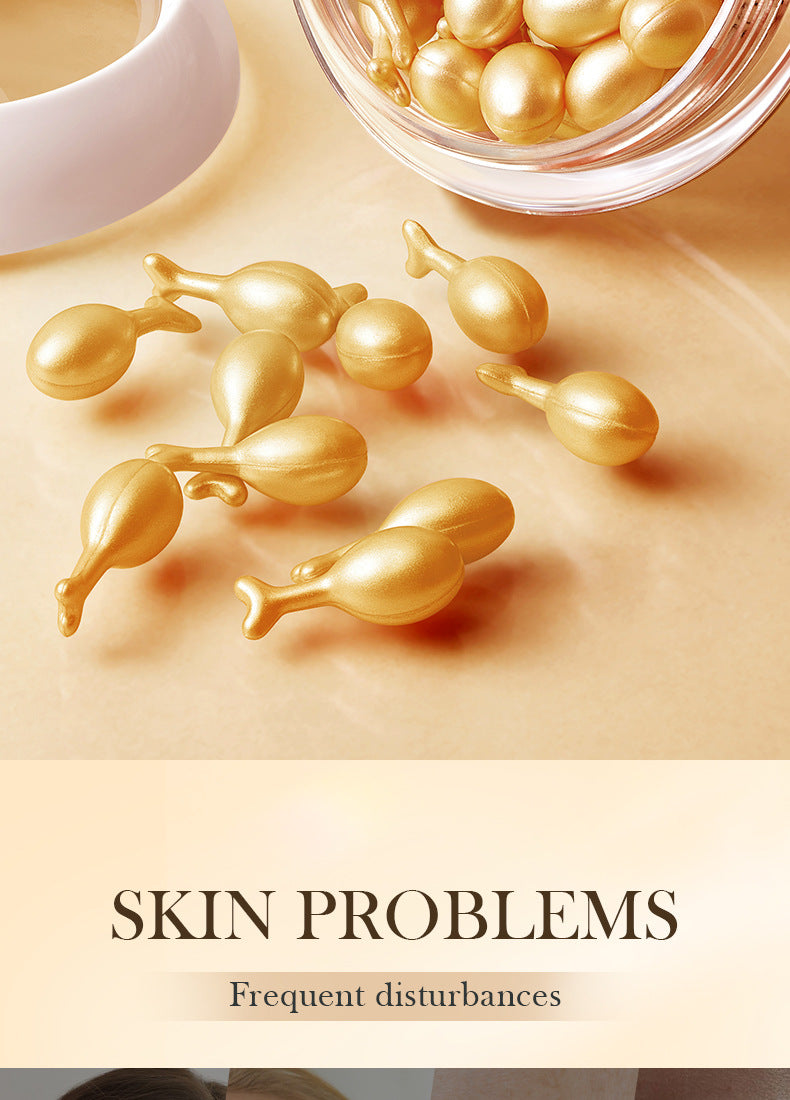 Full English Capsule Essential Oil SADOER Snail Essence Milk Moisturizing and Rejuvenating Cream  Foreign Trade Wholesale