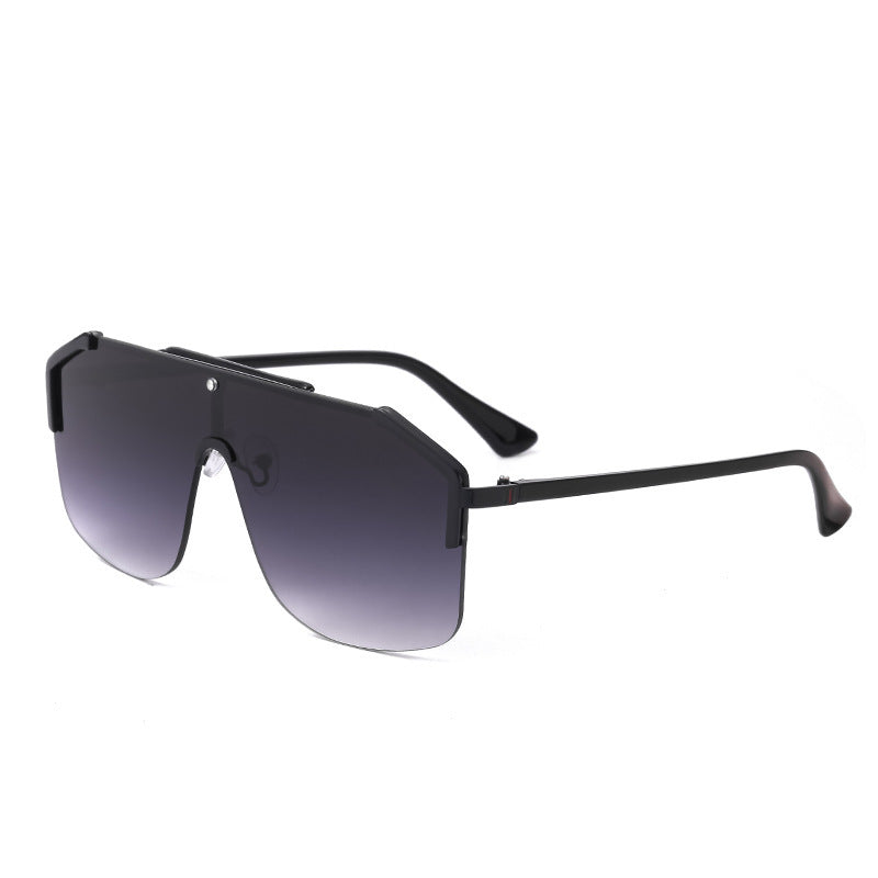 2025New Large Frame Sunglasses for Women, European and American Style, Internet Celebrity Same Style, Trendy Outdoor Sunglasses for Women sunglasses