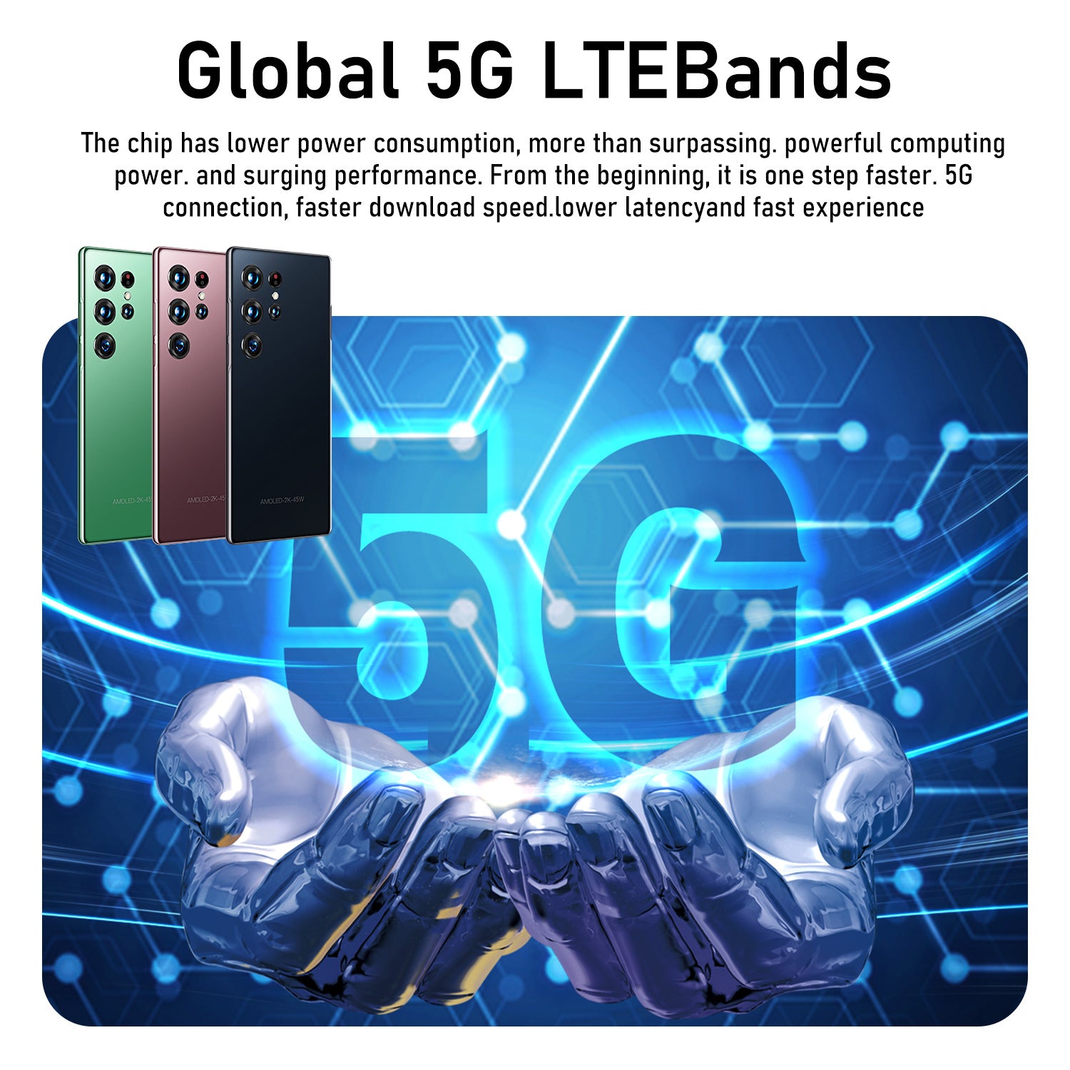 Spot Goods S22+UItre Hot New Product Realistic Mobile Phone16+1T High-End All-in-One Factory Direct