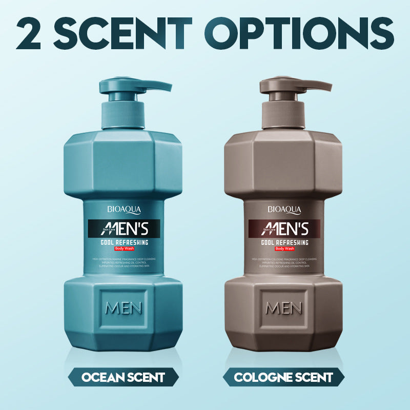 Full English Men's Ocean Refreshing Fragrance Shower Gel BIOAOUA  foreign trade wholesale of cleansing body wash