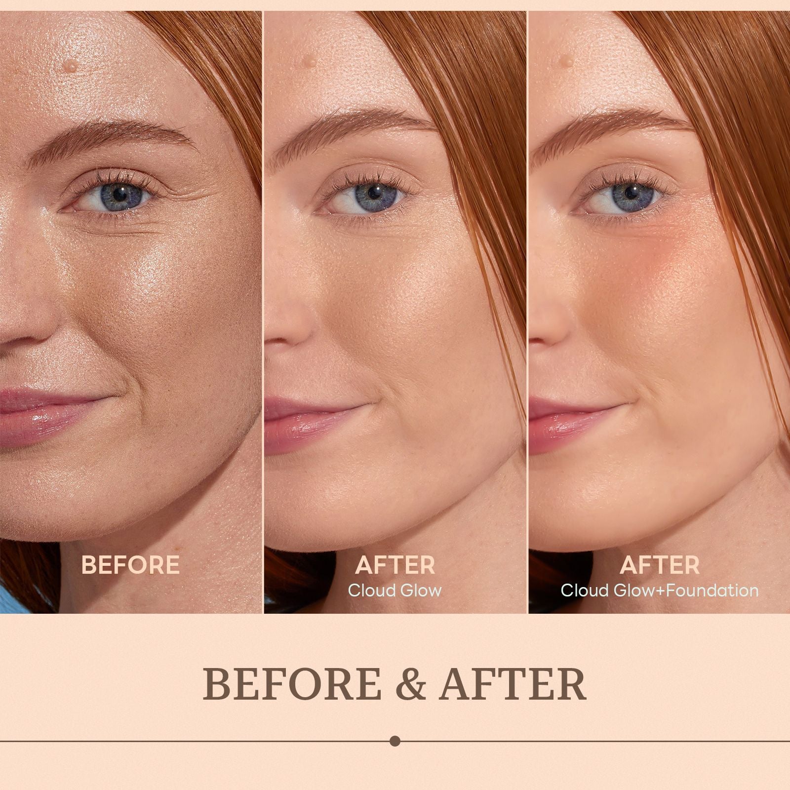 SheLoves Foam before makeup application Hot-selling Makeup Primer Foam Isolation Cream Brightening Skin Tone Primer