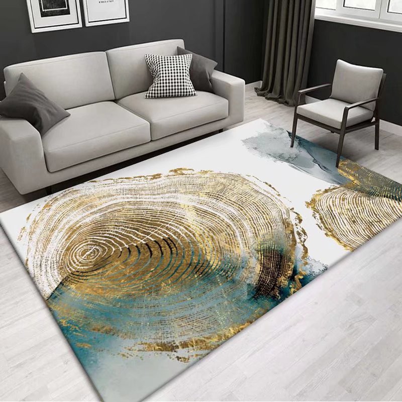 Simple Modern Minimalist Style Carpet Living Room Coffee Table Rug Bedroom Full Bedside Mat Rectangular Home Rug